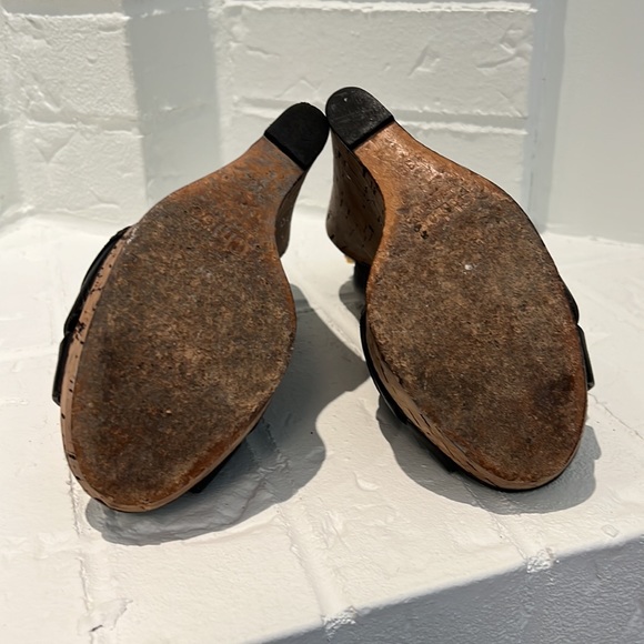 Chloé Cork Wedge Sandals - Picture 4 of 4